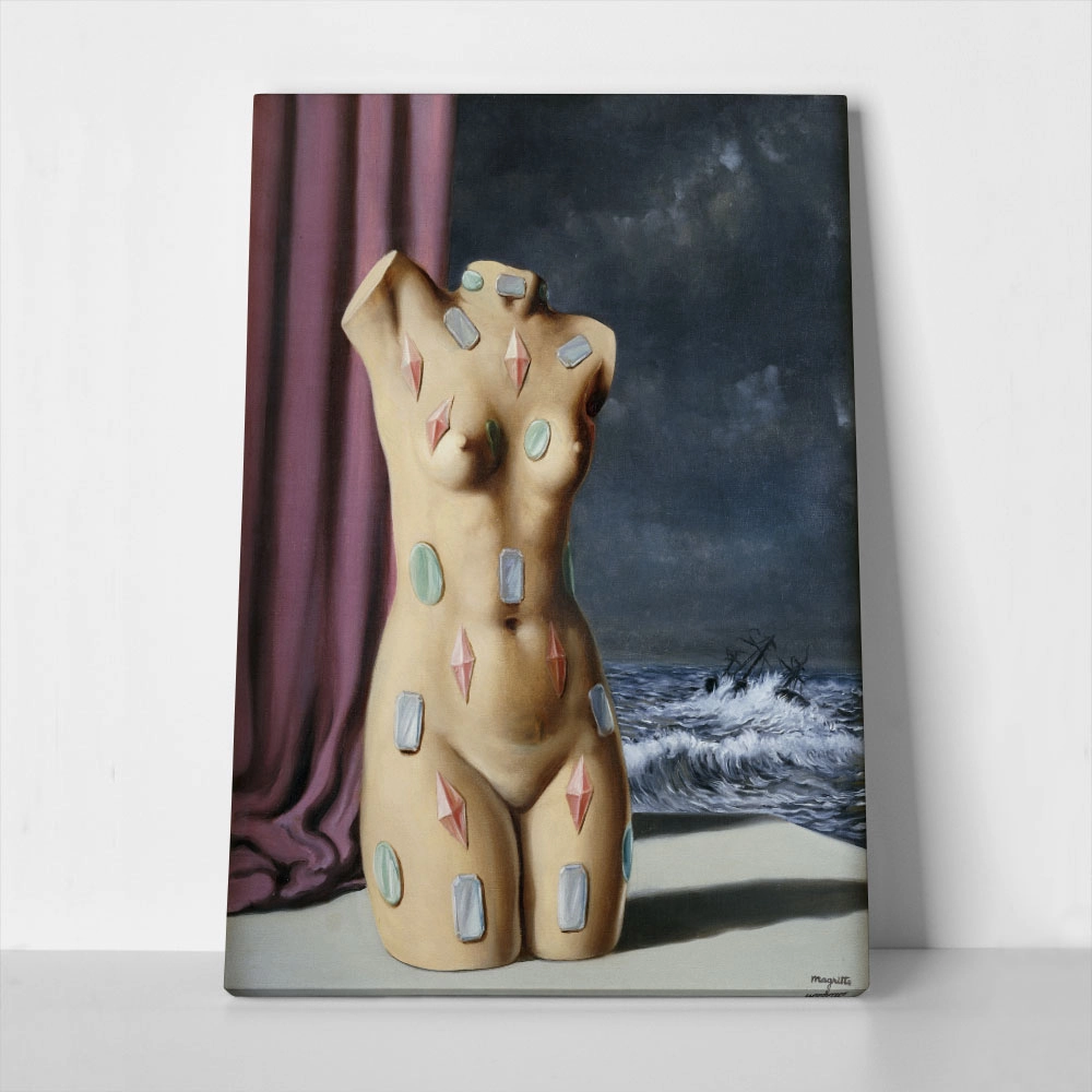 Πινακας σε καμβά MAGRITTE - THE DROP OF WATER