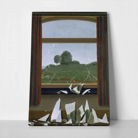 Πινακας σε καμβά MAGRITTE - THE KEY TO THE FIELDS