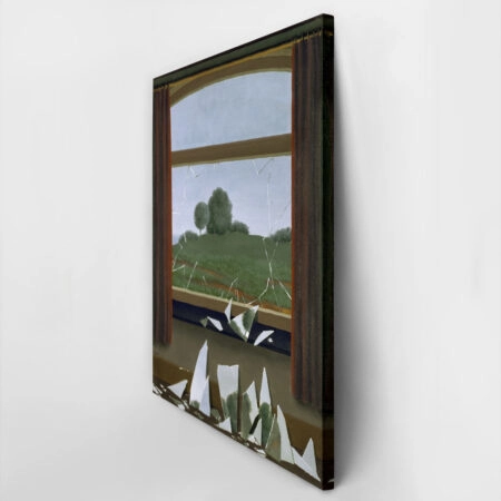 Πινακας σε καμβά MAGRITTE - THE KEY TO THE FIELDS - Magritte Rene Sticky 2