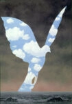 Πινακας σε καμβά MAGRITTE - THE LARGE FAMILY
