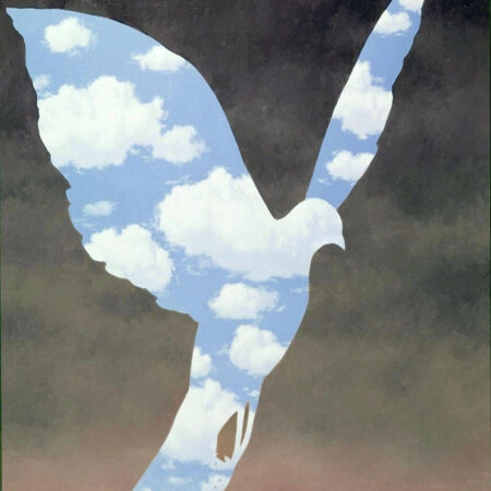 Πινακας σε καμβά MAGRITTE - THE LARGE FAMILY - Magritte Rene Sticky 5