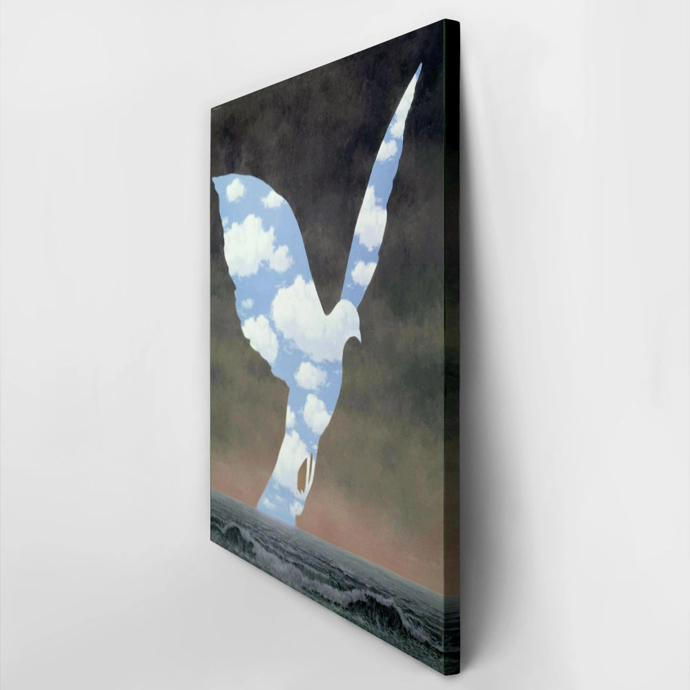 Πινακας σε καμβά MAGRITTE - THE LARGE FAMILY