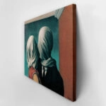 Πινακας σε καμβά MAGRITTE - THE LOVERS II