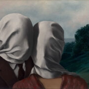 Πινακας σε καμβά MAGRITTE - THE LOVERS - Magritte Rene Sticky 5