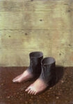 Πινακας σε καμβά MAGRITTE - THE RED MODEL