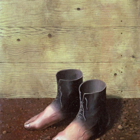 Πινακας σε καμβά MAGRITTE - THE RED MODEL - Magritte Rene Sticky 5