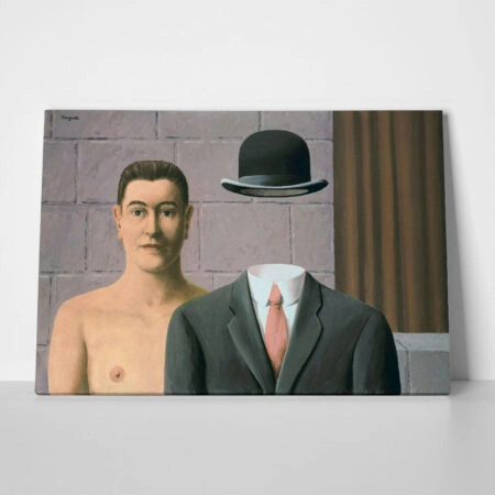 Πινακας σε καμβά MAGRITTE - THE ROAD TO DAMASCUS