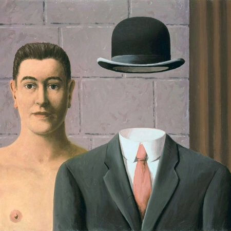 Πινακας σε καμβά MAGRITTE - THE ROAD TO DAMASCUS - Magritte Rene Sticky 5