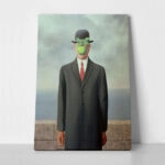 Πινακας σε καμβά MAGRITTE - THE SON OF A MAN