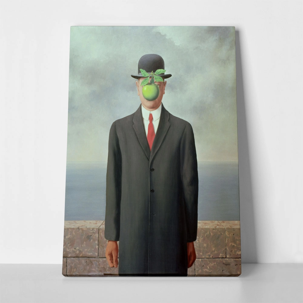 Πινακας σε καμβά MAGRITTE - THE SON OF A MAN