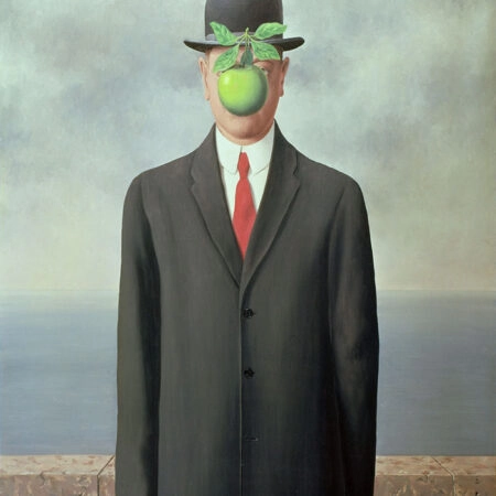Πινακας σε καμβά MAGRITTE - THE SON OF A MAN - Magritte Rene Sticky 5