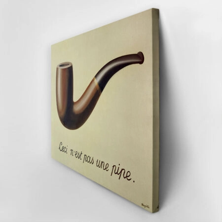 Πινακας σε καμβά MAGRITTE - THE TREACHERY OF IMAGES - Magritte Rene Sticky 2