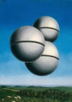 Πινακας σε καμβά MAGRITTE - THE VOICE OF SPACE