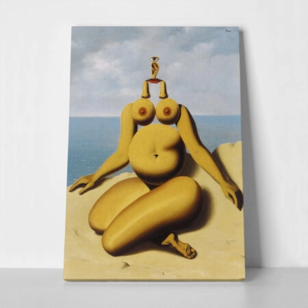 Πινακας σε καμβά MAGRITTE - THE WHITE RACE