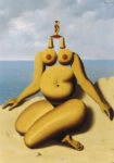 Πινακας σε καμβά MAGRITTE - THE WHITE RACE