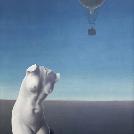 Πινακας σε καμβά MAGRITTE - WHEN THE TIME COMES - Magritte Rene Sticky 5
