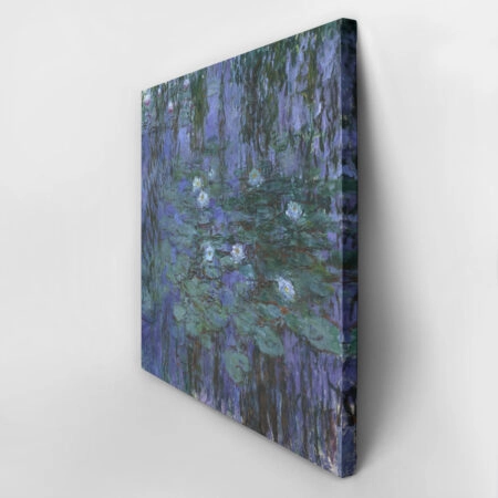 Πίνακας σε καμβά MONET - BLUE WATER LILIES - Monet Claude Sticky 2