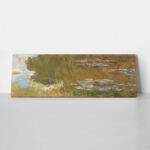 Πίνακας Πανοραμικός σε καμβά MONET - THE WATER LILY POND