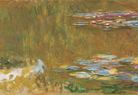 Πίνακας Πανοραμικός σε καμβά MONET - THE WATER LILY POND - Monet Claude Sticky 5