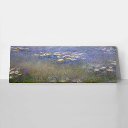 Πίνακας Πανοραμικός σε καμβά MONET - WATER LILIES - Monet Claude