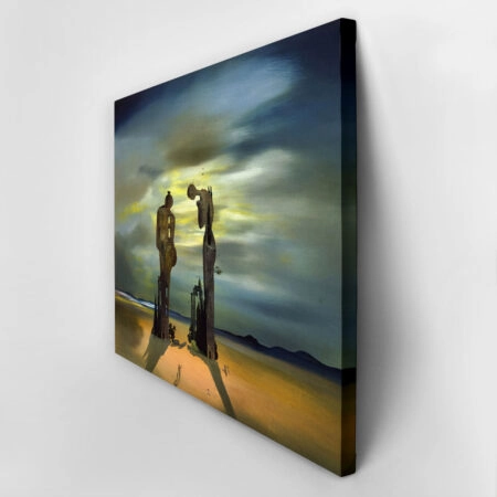 Πινακας σε καμβά DALI - ARCHEOLOGICAL REMINISCENCE OF MILLET'S ANGELUS - Salvador Dali Sticky 2