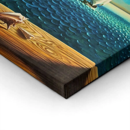 Πινακας σε καμβά DALI - BOOK TO BIRDS - Salvador Dali Sticky 2