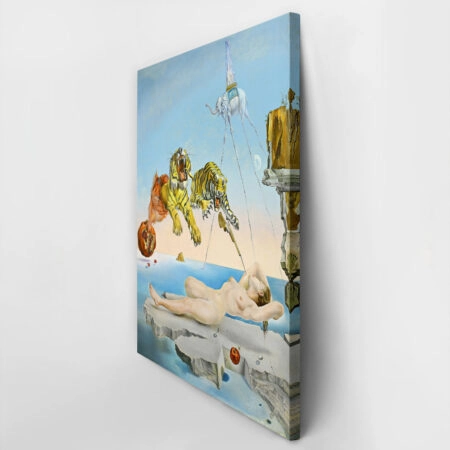 Πινακας σε καμβά DALI - DREAM CAUSE BY THE FIGHT OF A BEE - Salvador Dali Sticky 2