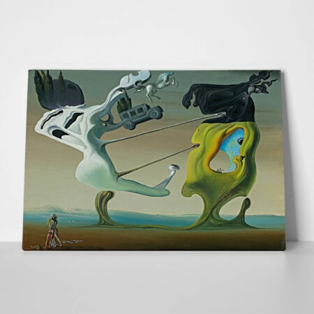 Πινακας σε καμβά DALI - HOUSE FOR EROTOMANIAC