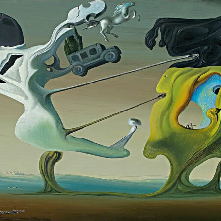 Πινακας σε καμβά DALI - HOUSE FOR EROTOMANIAC - Salvador Dali Sticky 5
