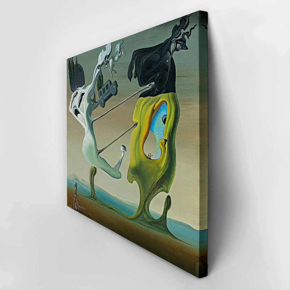 Πινακας σε καμβά DALI - HOUSE FOR EROTOMANIAC