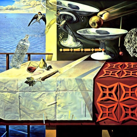 Πινακας σε καμβά DALI - LIVING STILL LIFE - Salvador Dali Sticky 5