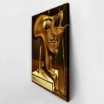 Πινακας σε καμβά DALI - SELF PORTRAIT WITH FRIED BACON