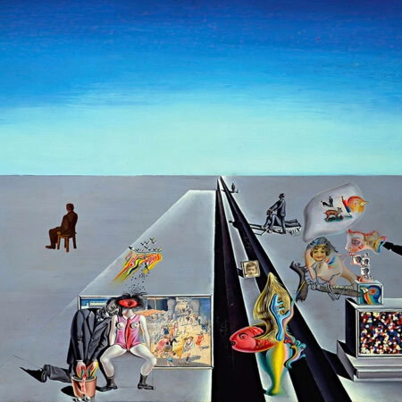 Πινακας σε καμβά DALI - THE FIRST DAYS OF SPRING - Salvador Dali Sticky 5