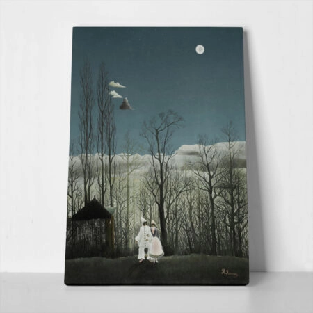 Πινακας σε καμβά HENRI ROUSSEAU - A CARNIVAL EVENING - Henri Rousseau
