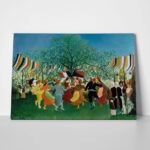 Πινακας σε καμβά HENRI ROUSSEAU - A CENTENNIAL OF INDEPENDENCE