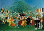 Πινακας σε καμβά HENRI ROUSSEAU - A CENTENNIAL OF INDEPENDENCE