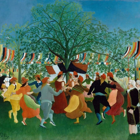 Πινακας σε καμβά HENRI ROUSSEAU - A CENTENNIAL OF INDEPENDENCE - Henri Rousseau Sticky 5