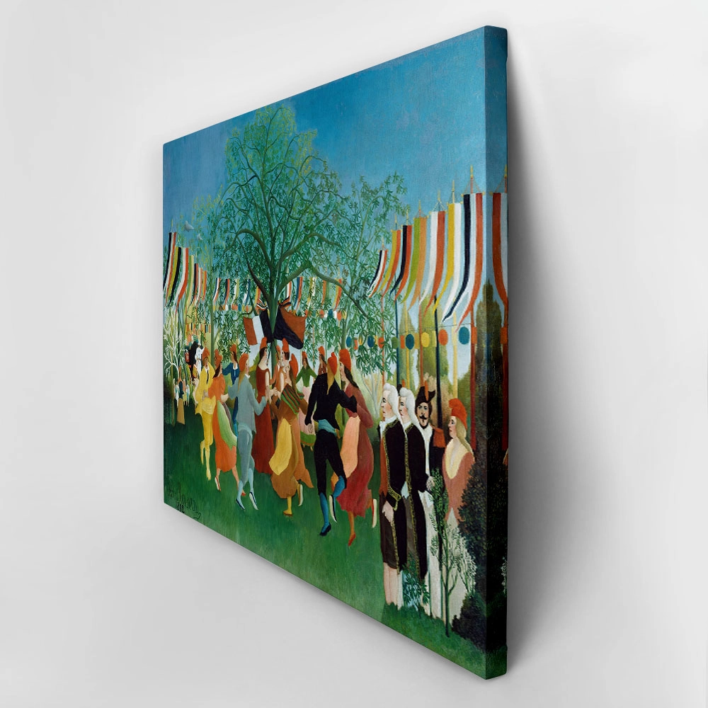 Πινακας σε καμβά HENRI ROUSSEAU - A CENTENNIAL OF INDEPENDENCE