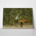 Πινακας σε καμβά HENRI ROUSSEAU - BANANA HARVEST