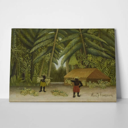 Πινακας σε καμβά HENRI ROUSSEAU - BANANA HARVEST