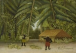 Πινακας σε καμβά HENRI ROUSSEAU - BANANA HARVEST