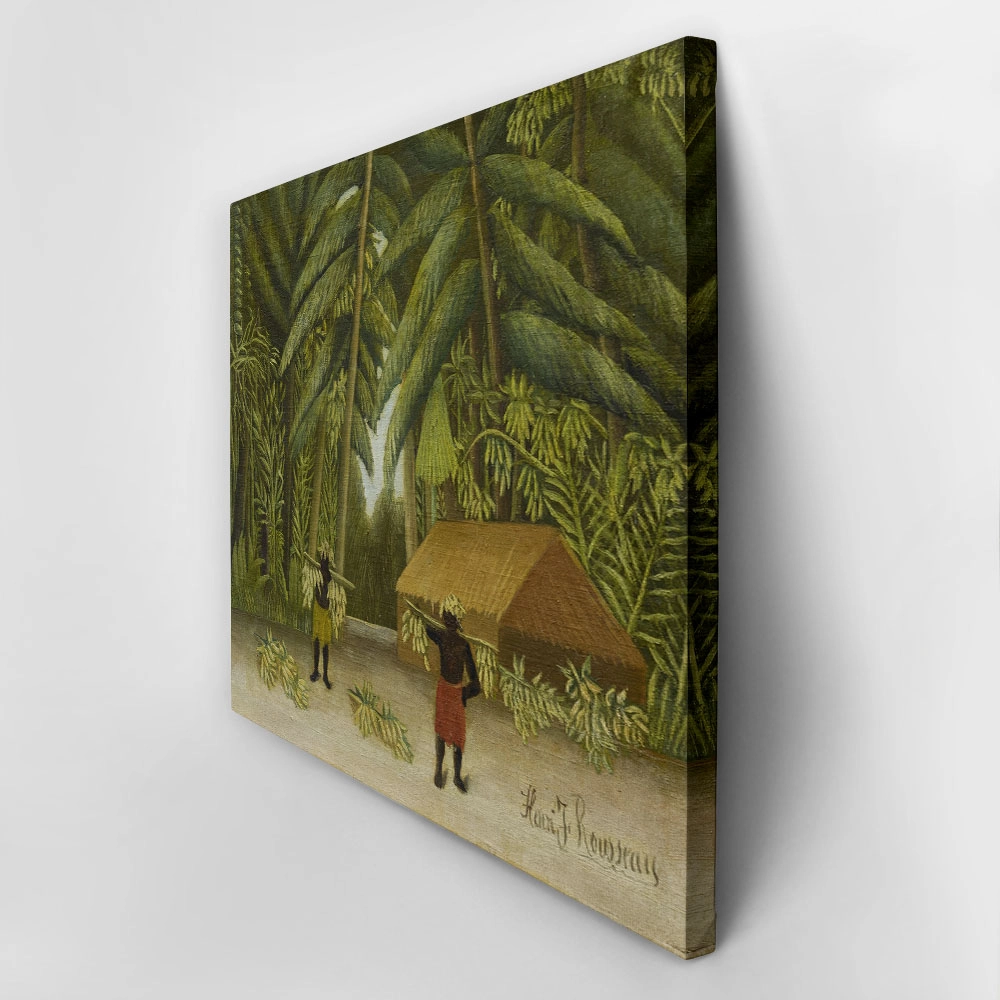 Πινακας σε καμβά HENRI ROUSSEAU - BANANA HARVEST