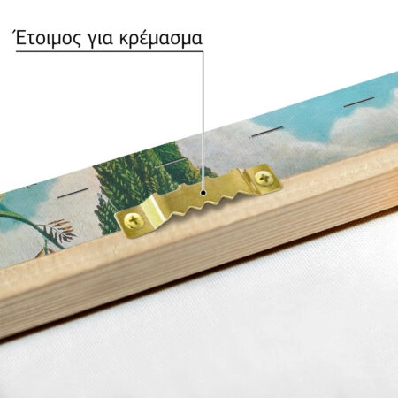 Πινακας σε καμβά HENRI ROUSSEAU - BANKS OF THE OISE - Henri Rousseau Sticky 4