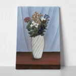 Πινακας σε καμβά HENRI ROUSSEAU - BOUQUET OF FLOWERS 1909