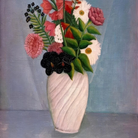 Πινακας σε καμβά HENRI ROUSSEAU - BOUQUET OF FLOWERS 2 - Henri Rousseau Sticky 5
