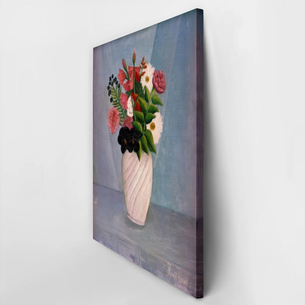 Πινακας σε καμβά HENRI ROUSSEAU - BOUQUET OF FLOWERS 2