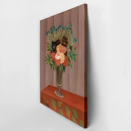 Πινακας σε καμβά HENRI ROUSSEAU - BOUQUET OF FLOWERS 3 - Henri Rousseau Sticky 2