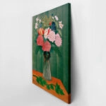 Πινακας σε καμβά HENRI ROUSSEAU - FLOWERS IN A VASE