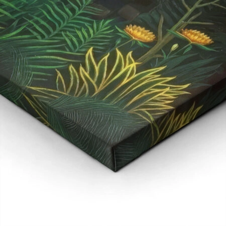 Πινακας σε καμβά HENRI ROUSSEAU - JUNGLE WITH TIGER - Henri Rousseau Sticky 1