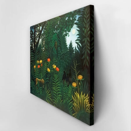 Πινακας σε καμβά HENRI ROUSSEAU - JUNGLE WITH TIGER - Henri Rousseau Sticky 2